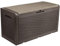 YITAHOME 380L Arcón de Ordenación Exterior, Caja de Almacenaje de Jardín para Almacenamiento al Aire Libre para Muebles de Patio