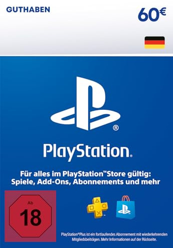 60€ PlayStation Store Guthaben für PlayStation Plus | PSN Deutsches Konto [Code per Email]