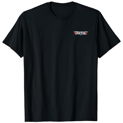 Top Gun Pete Mitchell Maverick Front Back T-Shirt