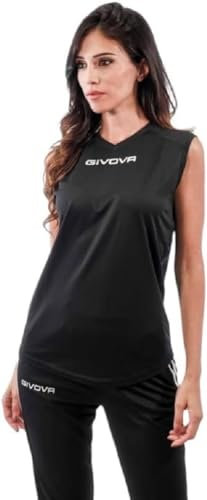 Givova Unisex Mac02 Pullunder, Noir,