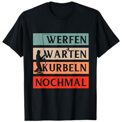 Angeln Angelsport Angelverein Fisch Angler Fischer Fishing T-Shirt