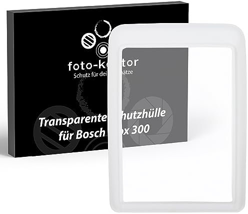 foto-kontor Schutzhülle kompatibel mit Bosch Kiox 300 E-Bike Fahrrad Display Bedieneinheit TPU Hülle Cover Displayschutz Case Schutz gegen Wasser und Schmutz transparent durchsichtig