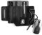 GORGECRAFT Kunstleder Taschenlampe Holster Leder EDC Tasche 0rganizer EDC Gürtel Organizer Mit Legierungsverschlüssen Multitool Scheide Für Gürtel Camping Outdoor Survival Schwarz