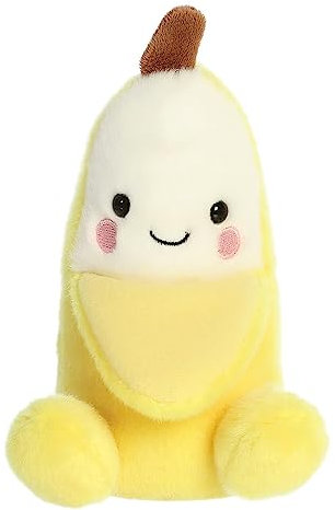 Aurora, 33772, Palm Pals Gwen Banane, Plüschtier, Gelb, 13cm