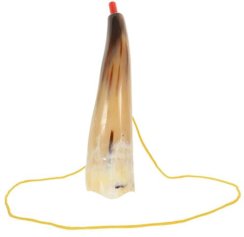 ifundom Stiertrinkhorn Trinkhornbecher Trinkbecher Aus Horn Ochsenkampftrompete Vintage Zubehör Für Piratengeburtstage Wikinger Bläst Horn Wikinger-hornbecher Hörner Lieferungen Halloween