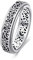 HUKKUN Fidget Ring Silber 925 Fidget Anxiety Ring Gänseblümchen Angst Schmuck Geschenke Damen