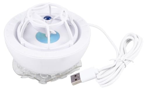 OSALADI Ultrasonic Travel Dishwasher Blue Compact Size Small Washing Machine Easy to Store