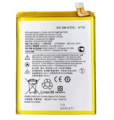 Batteria interna compatibile NT50 per Motorola Edge 20 Lite 4700mAh di ricambio