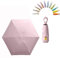 erised's bifrost Mini paraguas plegable al aire libre protección UV, mango de anillo creativo, protector solar pequeño para maletas, paraguas de bolsillo, revestimiento contra daños por humedad para