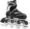 Ruthfot Verstellbarer Inliner für Kinder Jungen und Mädchen mit beleuchteten Rollen, Outdoor Rollerskates für Kinder und Frauen