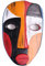 Afrikanische Maske, Wandkunst, Kunstharz, abstrakte afrikanische Masken, Wanddekoration für Zuhause, modern, afrikanische Kunst, Stammesfiguren, Dekorationen, Artikel, Akzente, Wandbehang Masken für