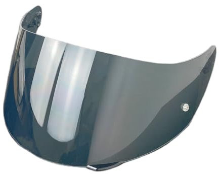 Motorcycle Helmet Lens, K1 Helmet Visor Replacement,Tinted Motorcycle Helmet Face shield Windshield Lens for AGV K1 K1S K3SV K5 K5S (Revo Rose Red)(Light Black)