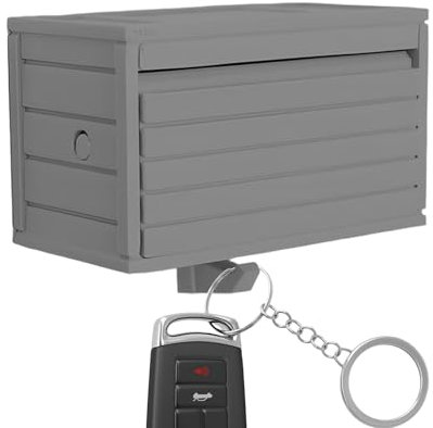 Zegaqae Porte-Touche De Garage De Voiture avec Porte D'ouverture, Hangage De Clé Murale, Hangage De Chapeau De Forme De Garage De Voiture pour Le Salon, Crochet De