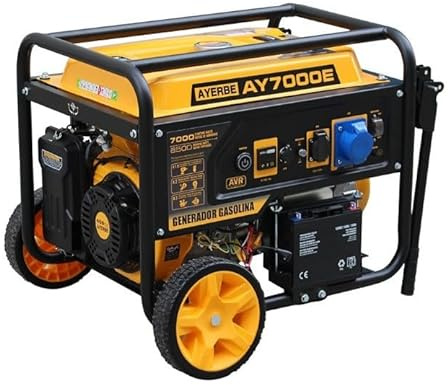 Generador gasolina 7000 W con motor Kiotsu OHV Stage V arranque eléctrico y AVR cobre