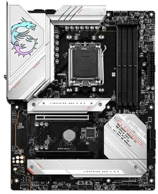scheda madre Scheda madre Fit For MSI MPG B650 EDGE WIFI DDR5 256 GB AM5 3xM.2 ATX supporta Ryzen 9 7900 7600 8300G 8500G 8700G