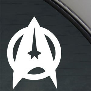 Star Trek Starfleet Shield Decal Window Sticker by Ritrama