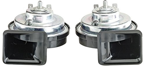 SUMEX 2505014 Signalhorn, Doppelhorn-Set, 12 V, 8 A, Schwarz
