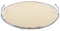 ProQ Pizza Stone for BBQ & Oven (38 cm) with Stainless Steel Carry Rack – Ceramic Pizza Baking Stone