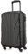 suitline - Handgepäck Hartschalen-Koffer Koffer Trolley Rollkoffer Reisekoffer, TSA, 55 cm, ca. 34 Liter, 100% ABS Matt, Graphite/Grau
