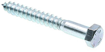 Prime-Line Products 9056275 Schlagschraube, Sechskantkopf, 0,95 x 7,6 cm, verzinkter Stahl, 25 Stück