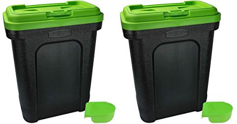 New 2 X Large 30 Litre Storage Food Container Dry Food Dog Cat Animal Storage