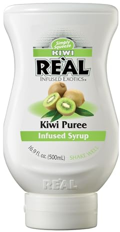 Reàl Syrup | Kiwi Puree Infused Fruit Syrup | 500ml