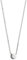 XENOX® Zarge Halskette - Damen Halskette aus hochwertigem 925/- Sterlingsilber mit Zirkonia Stein