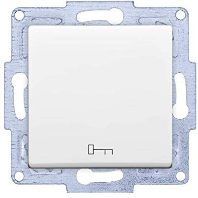 Gunsan VISAGE + MODERNA Modul Taster Schlüssel Weiss