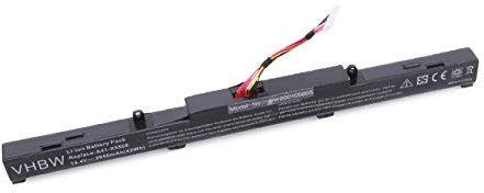 vhbw 1x Batterie Compatible avec ASUS K750LN-TY164H, K751LAV, K751LA, K750LN-T4155H, K751LB, K751L Ordinateur Portable (2950mAh, 14,8V, Li-ION)