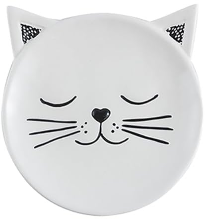 Cabilock Practical Ceramic Dessert Plate Animal Theme for Family Dinner Kitchenware
