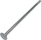 AERZETIX - Set di 10 bulloni carrello/aratro a testa tonda con collare quadrato - bulloni a testa tonda - M8x200mm - acciaio zincato - DIN 603 - C49021