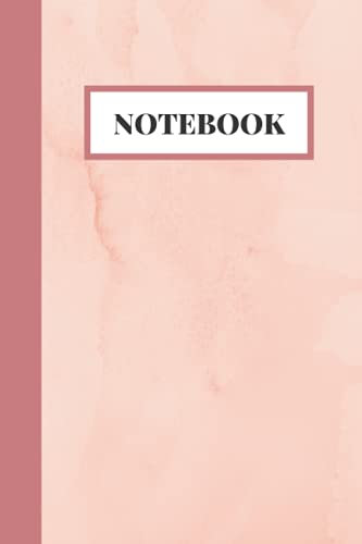 Notebook: Cute Pink Marble Notebook Blank Lined Journal (Marble Notebooks)
