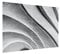 ALLboards Glass Chopping Board Waves White Stone Geometric Design 3D 2 Set 52x30cm Cutting Board Splashback Worktop Saver for Kitchen Hob Protection Hot Cover Heat Resistant Multi-Glass Plate