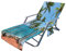 Fansu Ozean Druck Schonbezug für Gartenliege Frottee Liegenauflage Garten Sonnenliege Handtuch mit 2 Taschen Stuhl Strandtuch für Schwimmbäder, Strände, Gartenhotels (Stein Wellen,75x210cm)