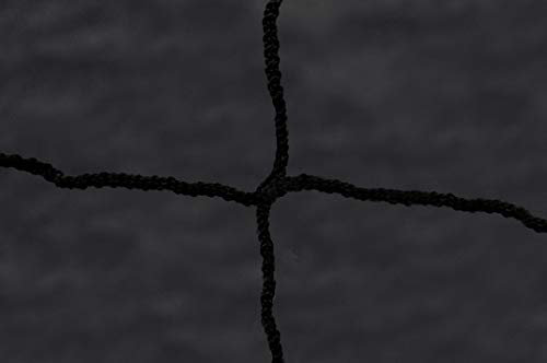 Netsportique 4 mm Handball- und Beachhandballnetz - Schwarz - Ideal für Handballspiele