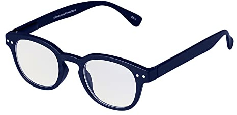 UltraByEasyPeasyStore Adults Reading Glasses Mens Womens Non Prescription Eyewear Framed Eyewear Transparent Glasses Foldable Eye Glasses Non Prescription Diopter Comfortable Eye