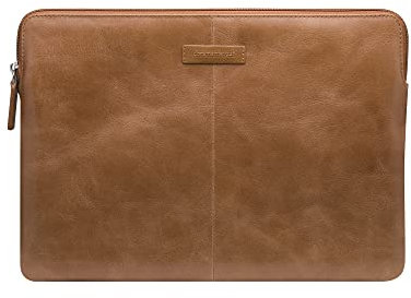 dbramante1928 - Skagen Pro+ Laptophülle - Kompatibel für MacBook Pro Laptop (20) Air(20) 13 - Laptop-Hülle - Sleeve/Laptop Tasche - Mit Reißverschluss - Hochwertigem Leder - Tan 2nd