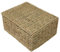 Seagrass Woven Storage Basket With Lid Gift Hamper Christmas Eve Box Bathroom Storage(Large)