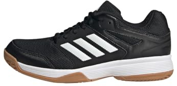 Adidas Damen Speedcourt Shoes, Core Black/Cloud White/Gum, 38 EU