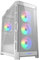 COUGAR DUOFACE PRO RGB Mid Tower PC Case con 2 distinti pannelli frontali Mesh e vetro e ventole RGB (Bianco)