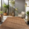 Carpettex Outdoor Teppich Wetterfest 200x300 (200x290 cm) Vintage Design Kupferfarbe - Ideal für Balkon, Garten, Terrasse, als Küchenteppich - Teppich Waschbar, Wasserfest, Pflegeleicht, Flachgewebt