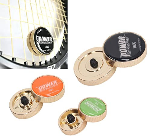 Tennisdämpfer, Tennisschläger-Gewichtstrainingshilfe, Schläger-Gewichtszugabegerät, Metall-Stahl-Material, Schnelle Schwunggeschwindigkeit, 100 G, 50 G, 25 G Gewicht,Stroke Tennisschläger Gewicht