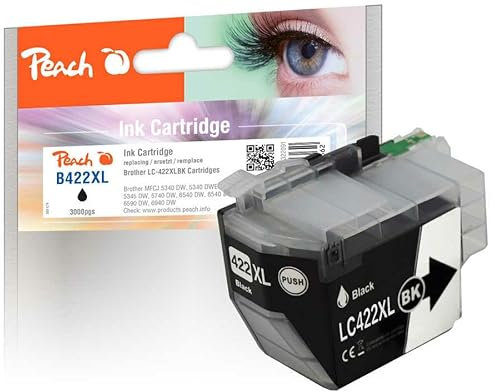 Peach Patrone Brother LC-421XL Multipack Plus kompatibel