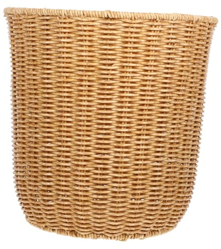 SOESFOUFU Cesto Para Escritorio Grande Organizador Multifunción Con Base Plana Decoración Vintage Para Hogar y Oficina