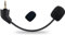 ZHHSUNY Micro de jeu de rechange pour casque de jeu Kingston (Hyper-X) Cloud, Cloud-X et Cloud II 2ème version sur PS-4 PS-5 (Nin-tendo) (S-witch) PC, microphone à perche amovible de 3,5 mm (1)