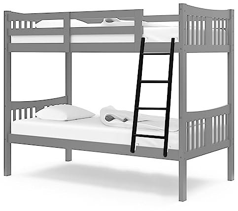 DONGGANSHI Ladder Black Bunk Ladder for Dorm Loft, Bunk Bed Ladder Universal Climb Ladder, Space-Saving Rv Ladders with Hook Retainer, 4/5 Step Ladder