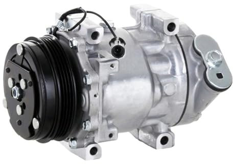 OHBZXM Compresor de Aire Acondicionado automático Compatible con Fiat Ducato, Citroën Jumper, Peugeot Boxer, Iveco Daily 504384357, 6453SW, 504384357, 1822f, 6453SV, 7V16, SD7V16