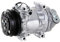 OHBZXM Compresor de Aire Acondicionado automático Compatible con Fiat Ducato, Citroën Jumper, Peugeot Boxer, Iveco Daily 504384357, 6453SW, 504384357, 1822f, 6453SV, 7V16, SD7V16
