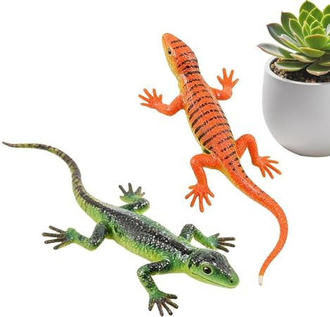 Bajbumgn Spielzeug- 2-teilig realistisch pädagogisch farbwechselnd,Reptilien-Figuren und n-Wasserspielzeuge - für Partygeschenke, Strumpffüller, Mädchen, zu Hause, Klassenzimmer, Schule