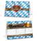 Logbuch-Verlag 100 Reserviert Schilder zum Beschreiben bayerisch Oktoberfest Biergarten